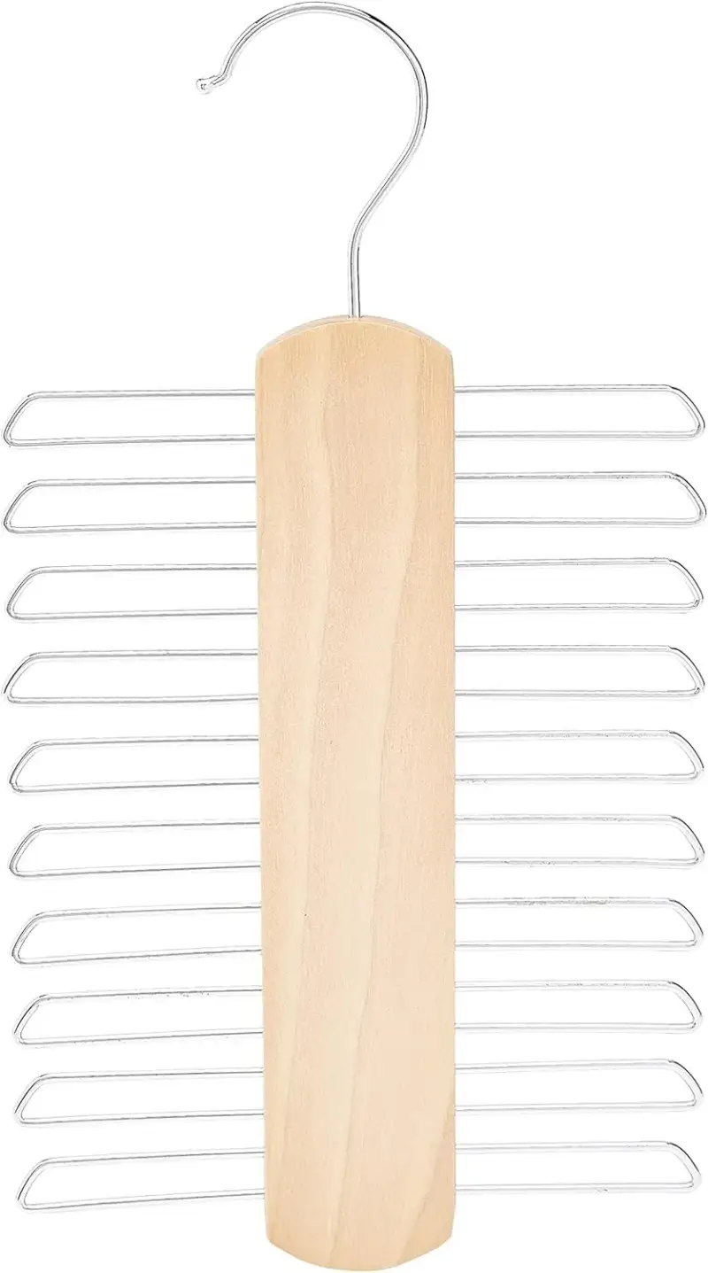 2x Corbatero y percha para cinturones de 20 barras Amazon Basics 2x Corbatero y percha para cinturones de 20 barras Amazon Basics