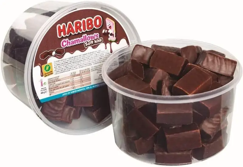 400g Espumas Dulces Haribo Chamallows SoftKiss 400g Espumas Dulces Haribo Chamallows SoftKiss