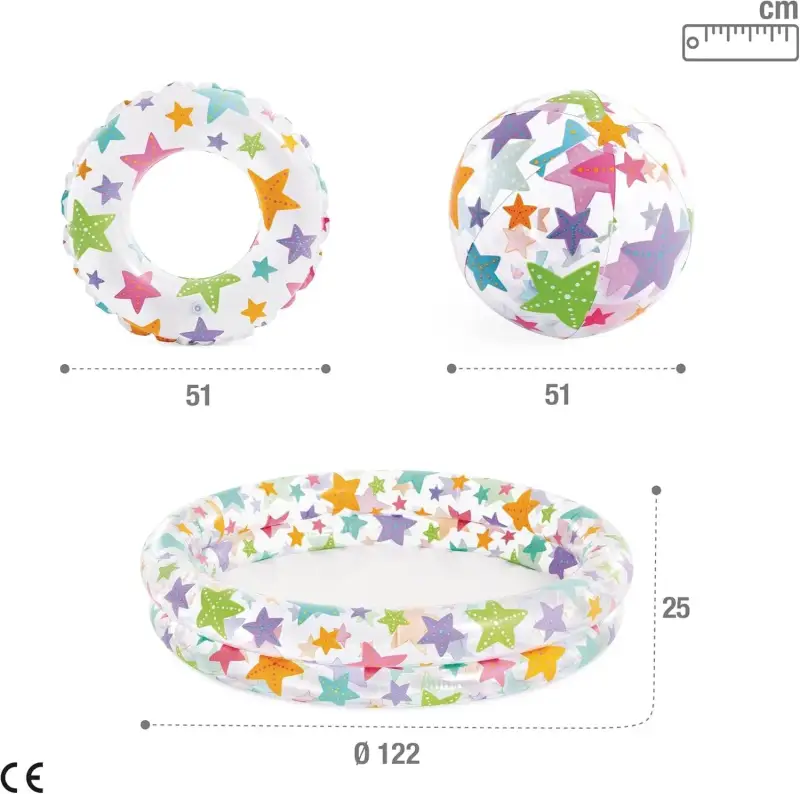 Piscina, Flotador y Pelota Intex Piscina, Flotador y Pelota Intex