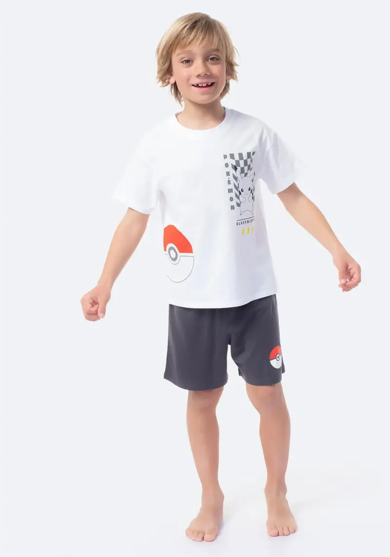 Set de pijama patalón y camiseta de Niño POKEMON Set de pijama patalón y camiseta de Niño POKEMON