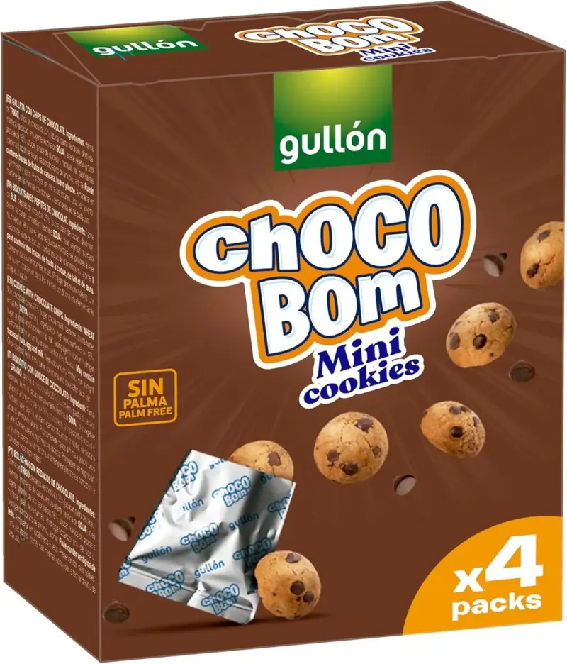 160 g Choco Bom Mini Cookies Gullon 160 g Choco Bom Mini Cookies Gullon