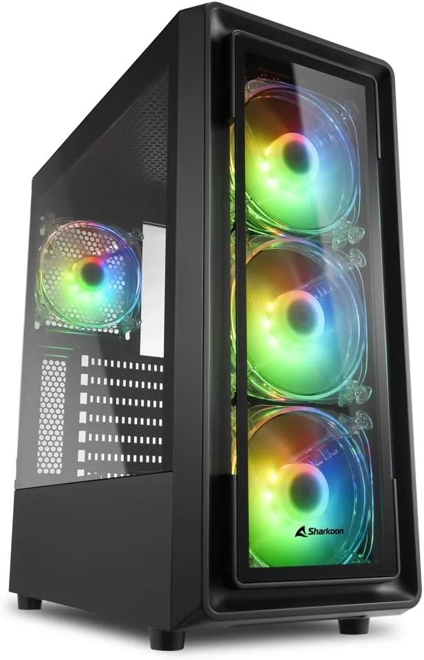 Caja gaming Sharkoon Tk4 Rgb Midi Tower Caja gaming Sharkoon Tk4 Rgb Midi Tower