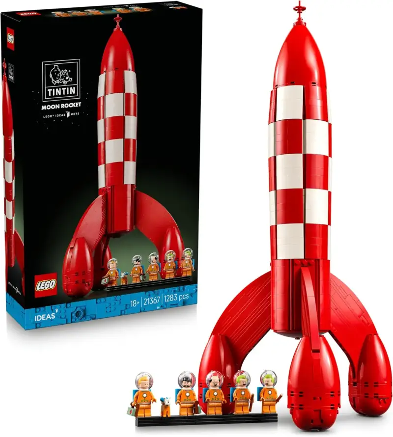 LEGO Ideas Cohete Lunar de Tintin LEGO Ideas Cohete Lunar de Tintin