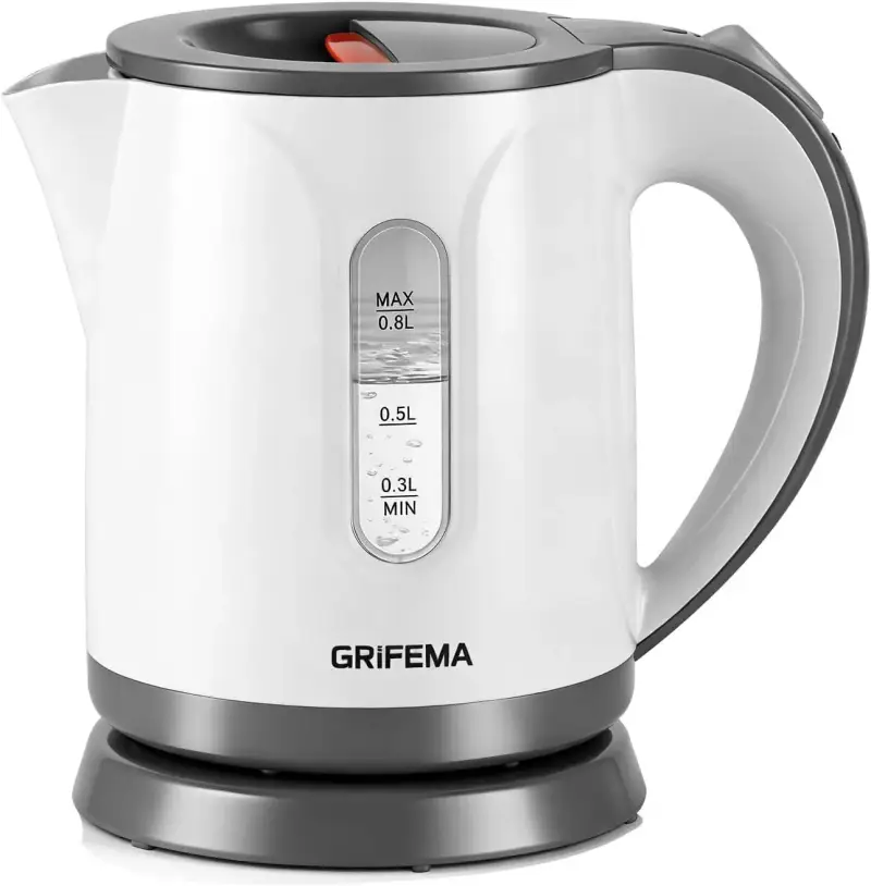 Hervidor de agua eléctrico GRIFEMA 0,8L 1100W Hervidor de agua eléctrico GRIFEMA 0,8L 1100W