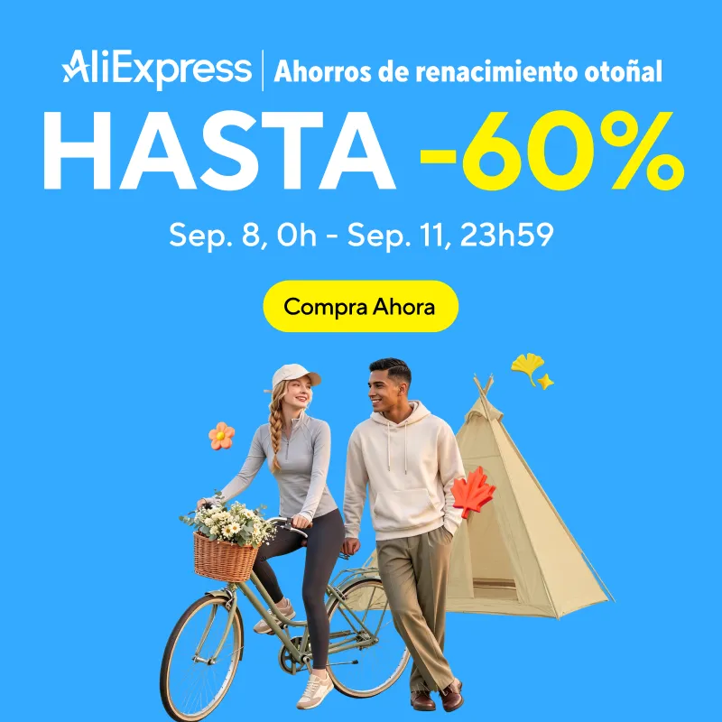 Ahorros de renacimiento otoñal en Aliexpress Ahorros de renacimiento otoñal en Aliexpress