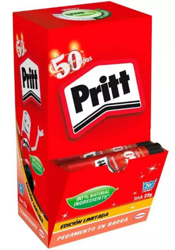 15 barras de pegamento infantil Pritt 15 barras de pegamento infantil Pritt
