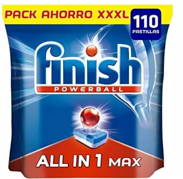 110 pastillas Finish Powerball All in 1 Max 110 pastillas Finish Powerball All in 1 Max