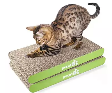 Paquete de 2 Rascadores para Gatos con Hierba Gatera Paquete de 2 Rascadores para Gatos con Hierba Gatera