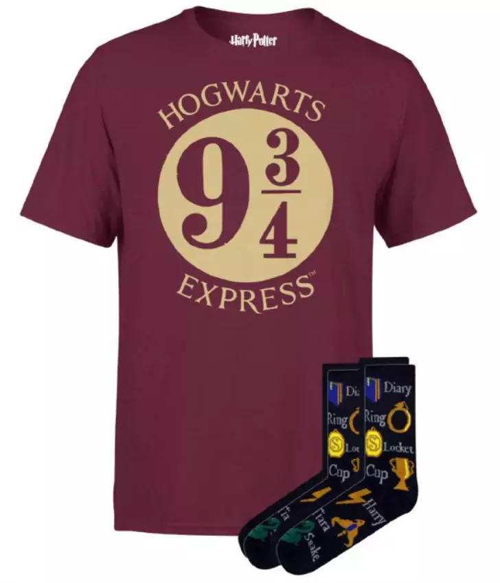 Pack Camiseta + Calcetines Harry Potter Pack Camiseta + Calcetines Harry Potter