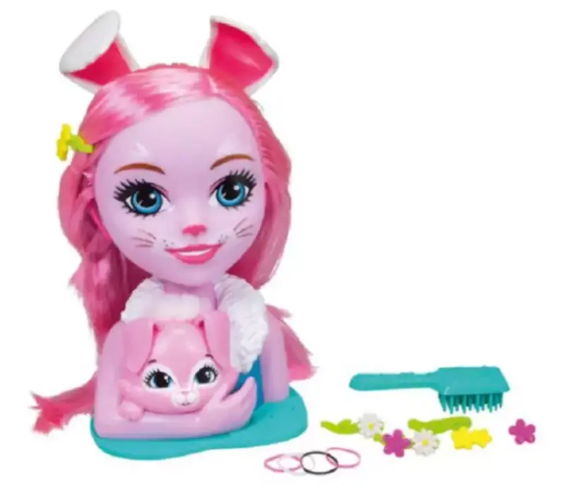 Busto Peinados Bunny Bree Enchantimals Busto Peinados Bunny Bree Enchantimals