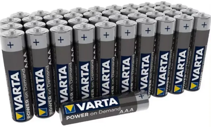 40 Pilas AAA VARTA Power on Demand 40 Pilas AAA VARTA Power on Demand