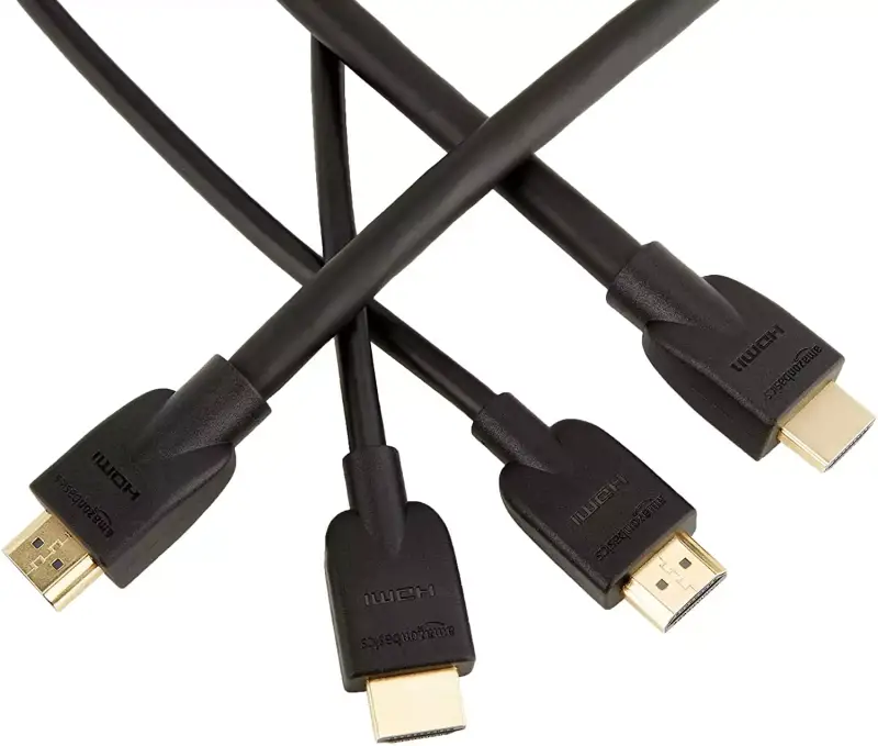 2 Cables HDMI 2.0 Amazon Basics 2 Cables HDMI 2.0 Amazon Basics