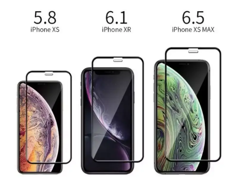 3 Protectores de pantalla para iPhones 3 Protectores de pantalla para iPhones
