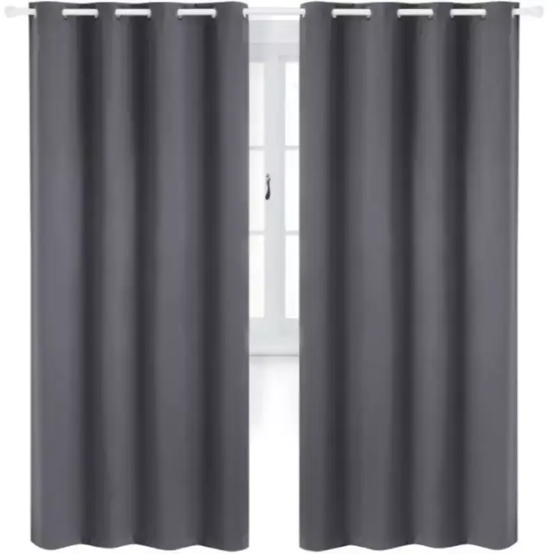 Cortinas de salón 2 piezas térmicas Cortinas de salón 2 piezas térmicas