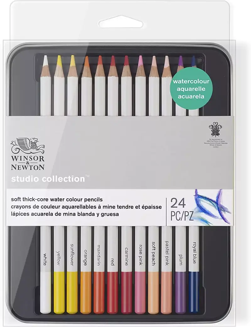 24 lápices multicolor Winsor & Newton 24 lápices multicolor Winsor & Newton