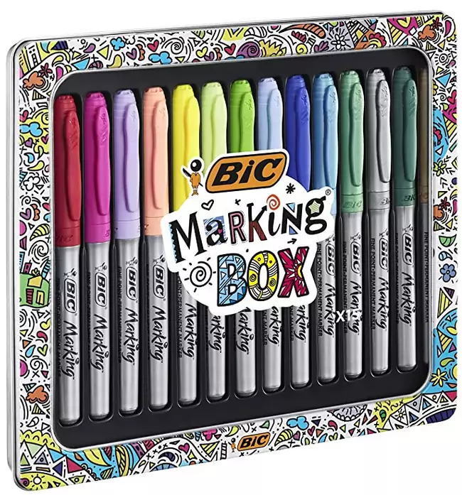 BIC Marking Box marcadores permanentes BIC Marking Box marcadores permanentes