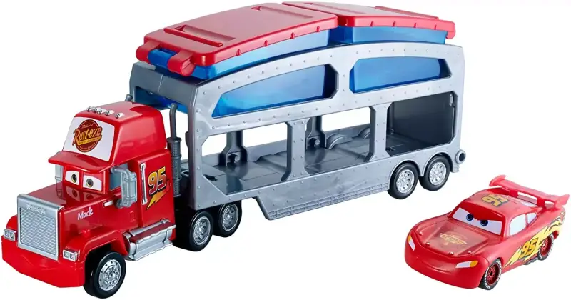 Camión Mack de transporte de Cars Camión Mack de transporte de Cars