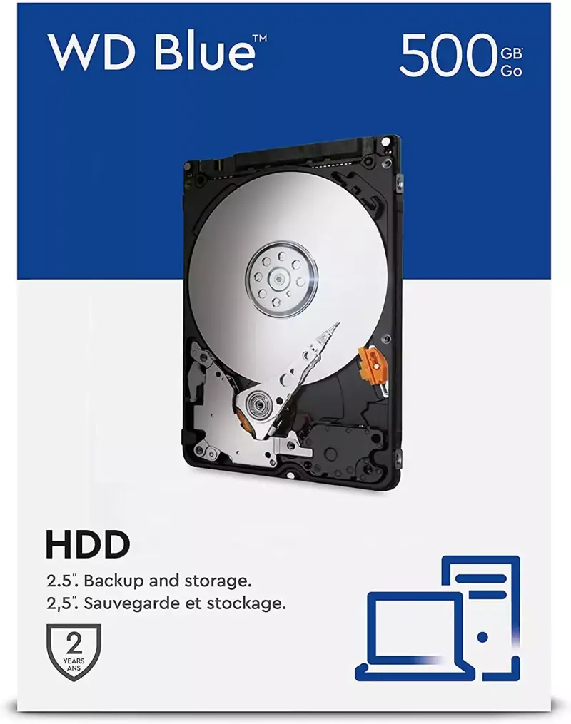 WD Blue 500GB 2.5" HDD WD Blue 500GB 2.5" HDD