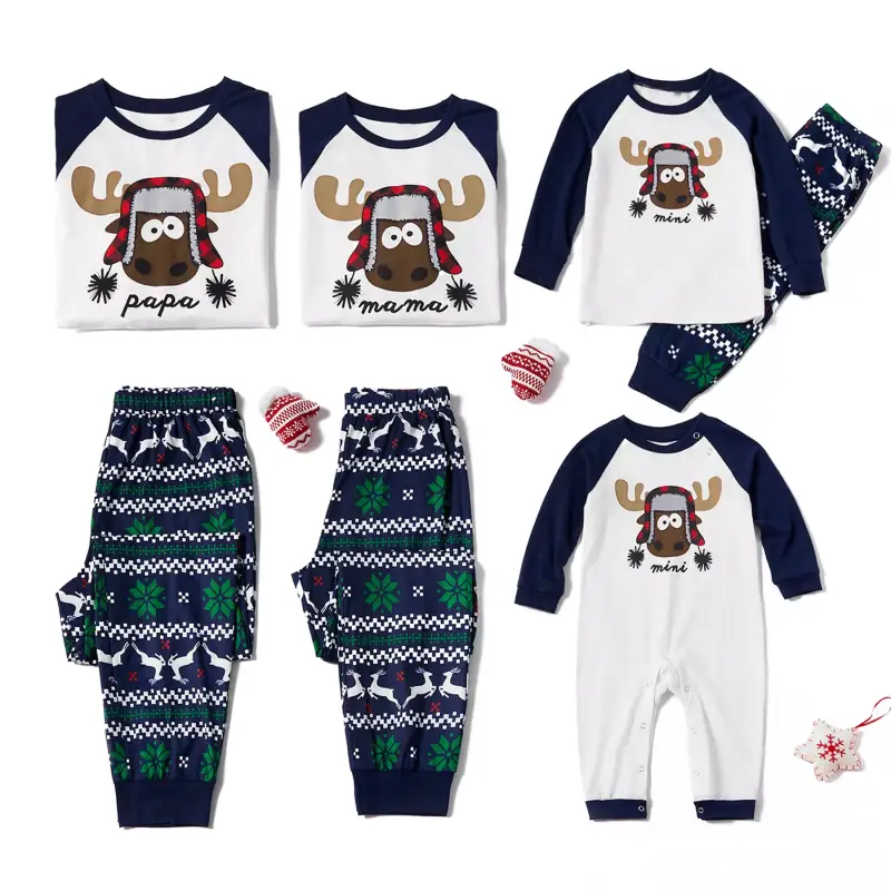 Conjunto de pijama navideño Conjunto de pijama navideño