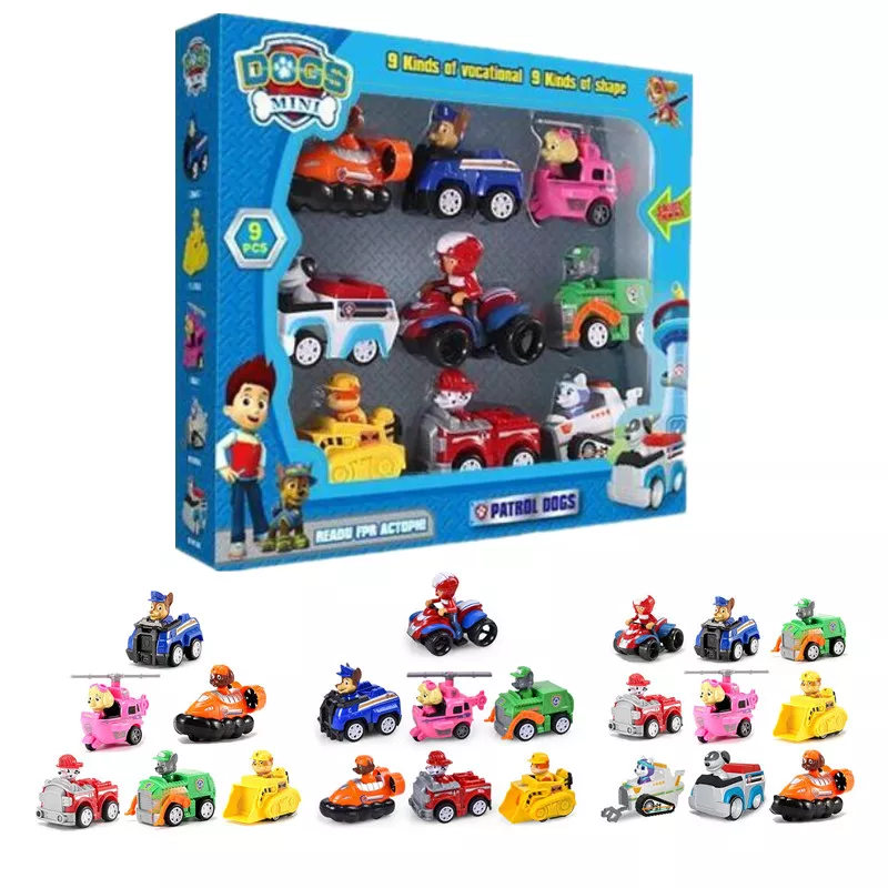 Pack 6 Vehículos Paw Patrol Pack 6 Vehículos Paw Patrol