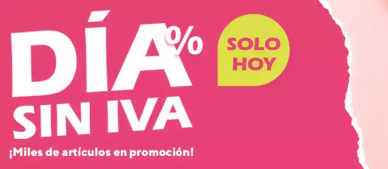 Dia sin iva en Paco Perfumeria Dia sin iva en Paco Perfumeria
