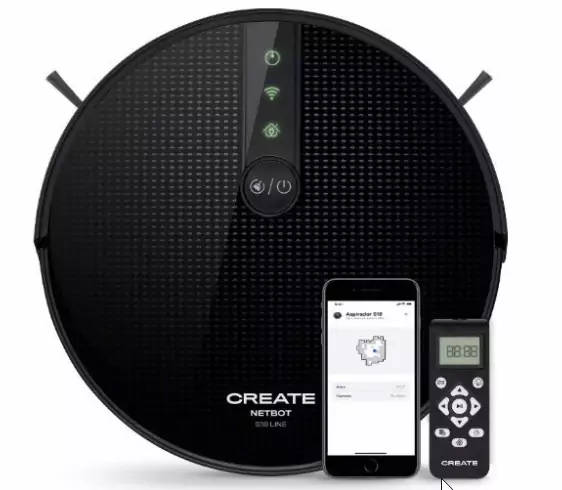 Robot aspirador limpiador Create Netbot S15 Robot aspirador limpiador Create Netbot S15
