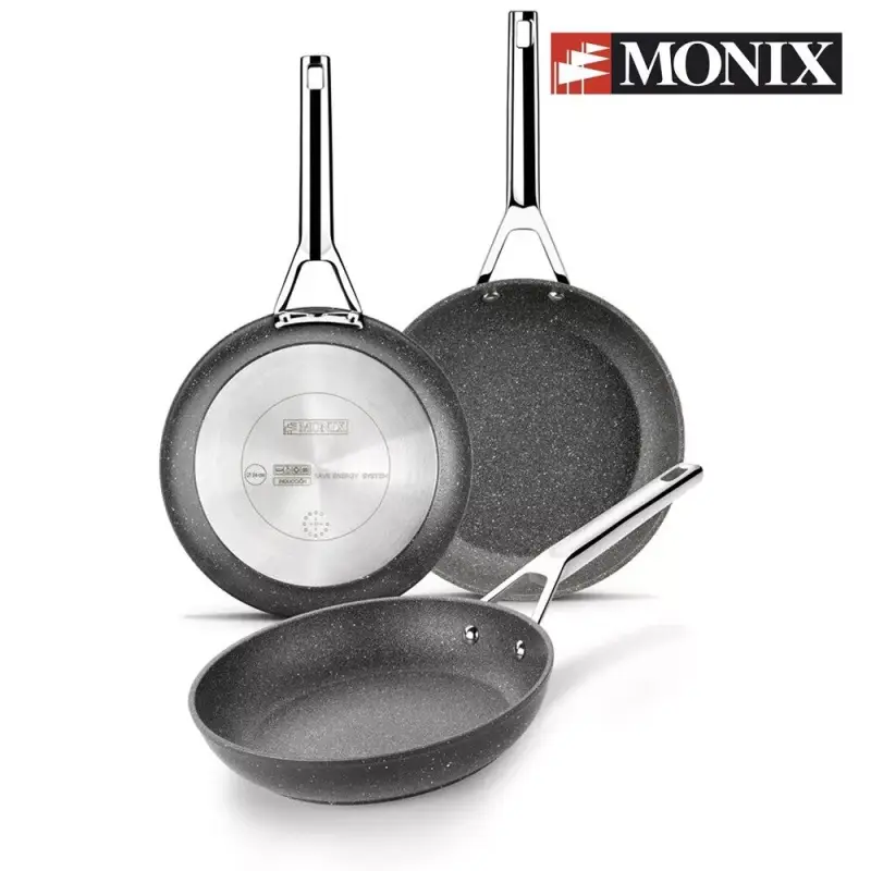 Monix Granite Set de 3 sartenes Monix Granite Set de 3 sartenes