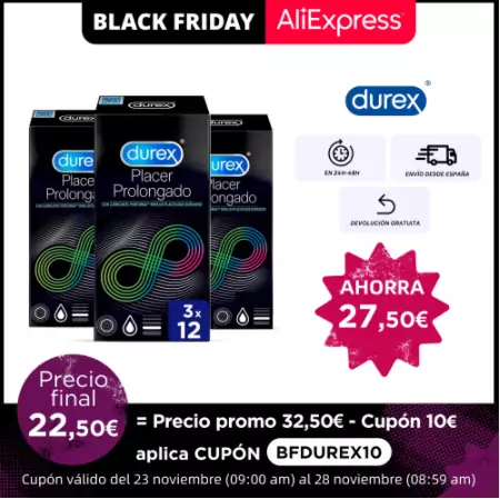 Durex Placer Prolongado Durex Placer Prolongado