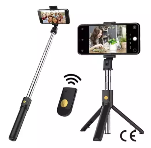 Palo Selfie Bluetooth + Tripode Palo Selfie Bluetooth + Tripode