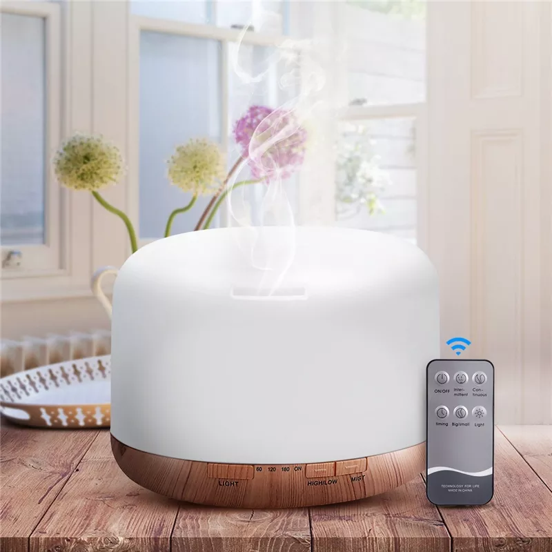 Humidificador con mando y luz LED Humidificador con mando y luz LED