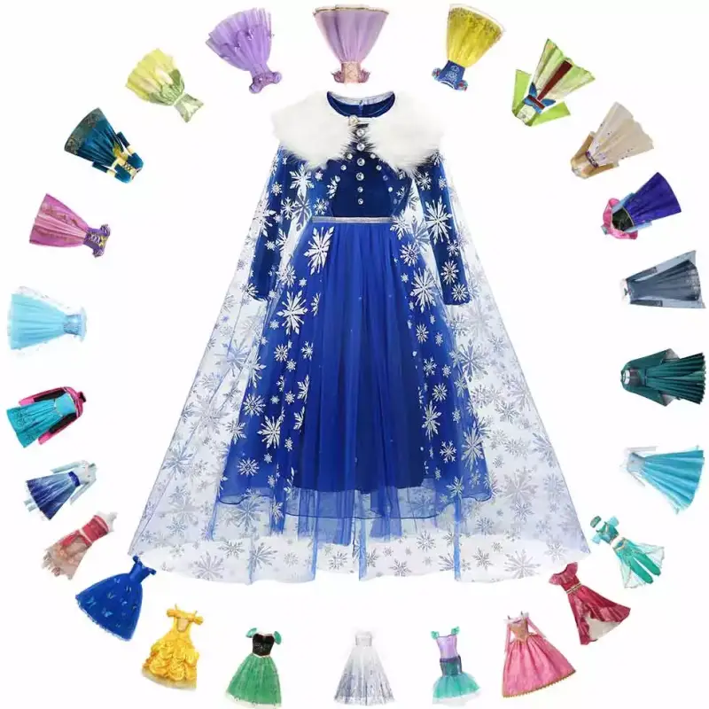 Vestidos princesas Disney Vestidos princesas Disney