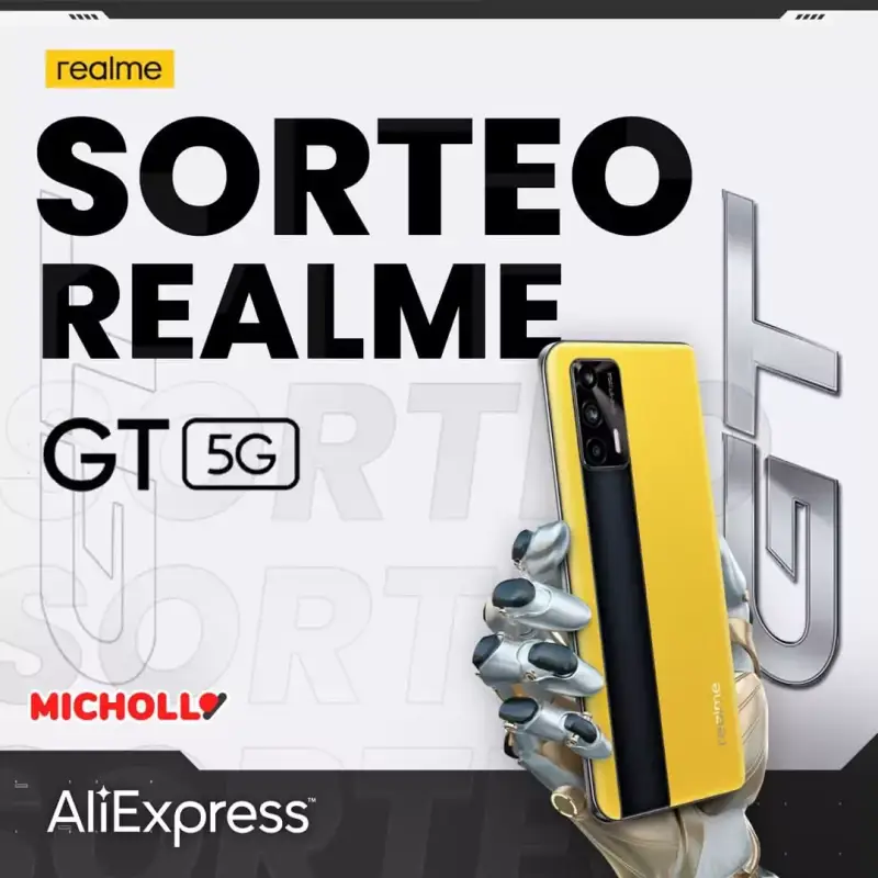 Sorteo Realme GT 5G Sorteo Realme GT 5G