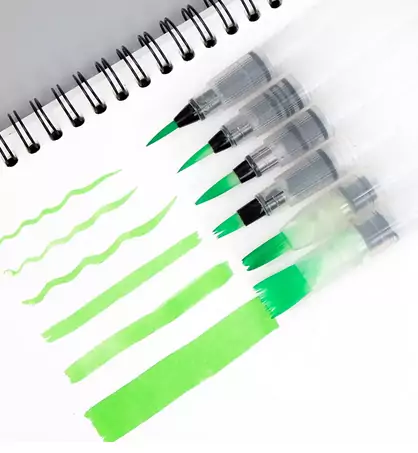 Pinceles de pintura rellenables Pinceles de pintura rellenables
