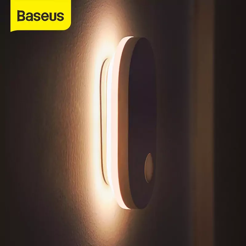 Lámpara de pared Baseus sensor de movimiento Lámpara de pared Baseus sensor de movimiento