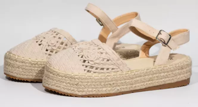 Sandalias de esparto para mujer Sandalias de esparto para mujer
