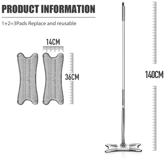 Fregona de microfibra con sistema de escurridor Fregona de microfibra con sistema de escurridor