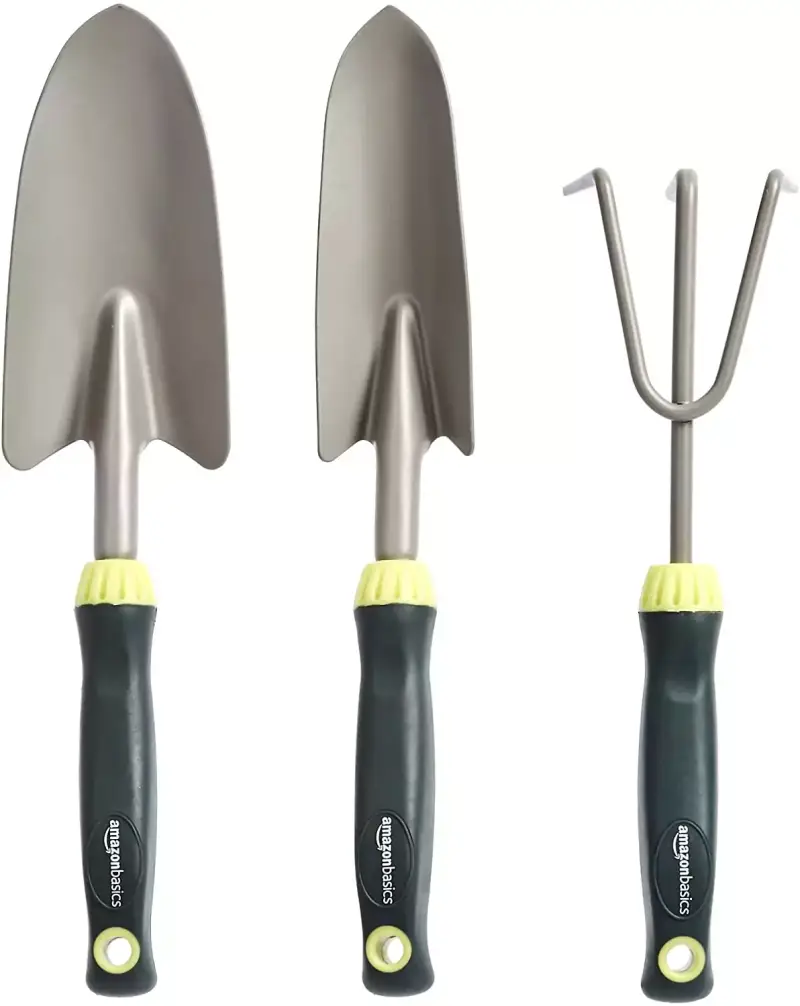 Amazon Basics Lote de herramientas de jardinería Amazon Basics Lote de herramientas de jardinería