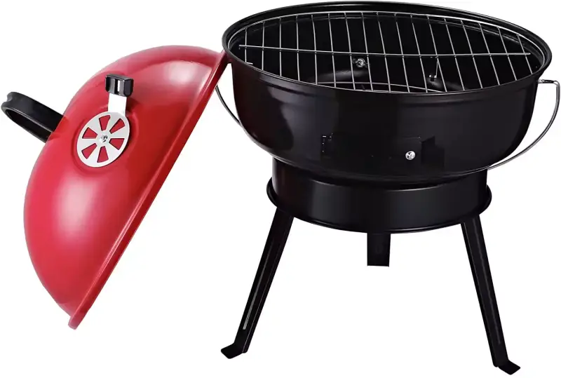 Outsunny Parrilla para barbacoa de carbón Outsunny Parrilla para barbacoa de carbón