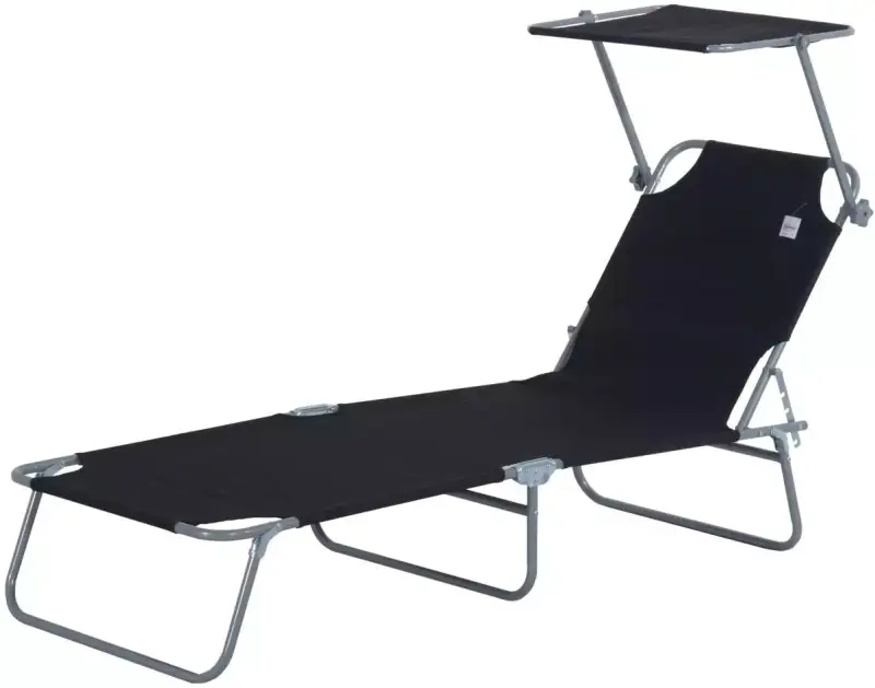 Outsunny tumbona inclinable de aluminio plegable Outsunny tumbona inclinable de aluminio plegable