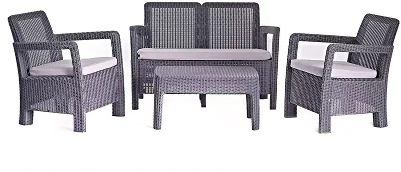 Conjunto de jardin de 4 plazas Conjunto de jardin de 4 plazas