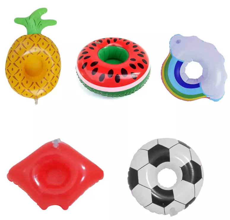 Posavasos inflables para piscina Posavasos inflables para piscina