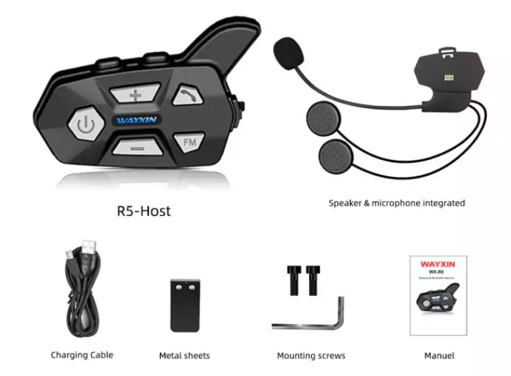 Intercomunicador R5-Host + accesorios Intercomunicador R5-Host + accesorios
