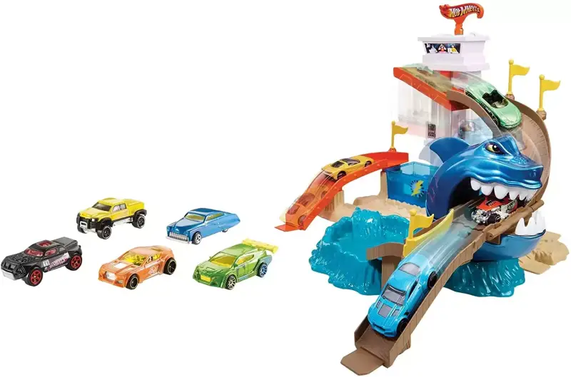Hot Wheels Pista Tiburón Devorador Hot Wheels Pista Tiburón Devorador