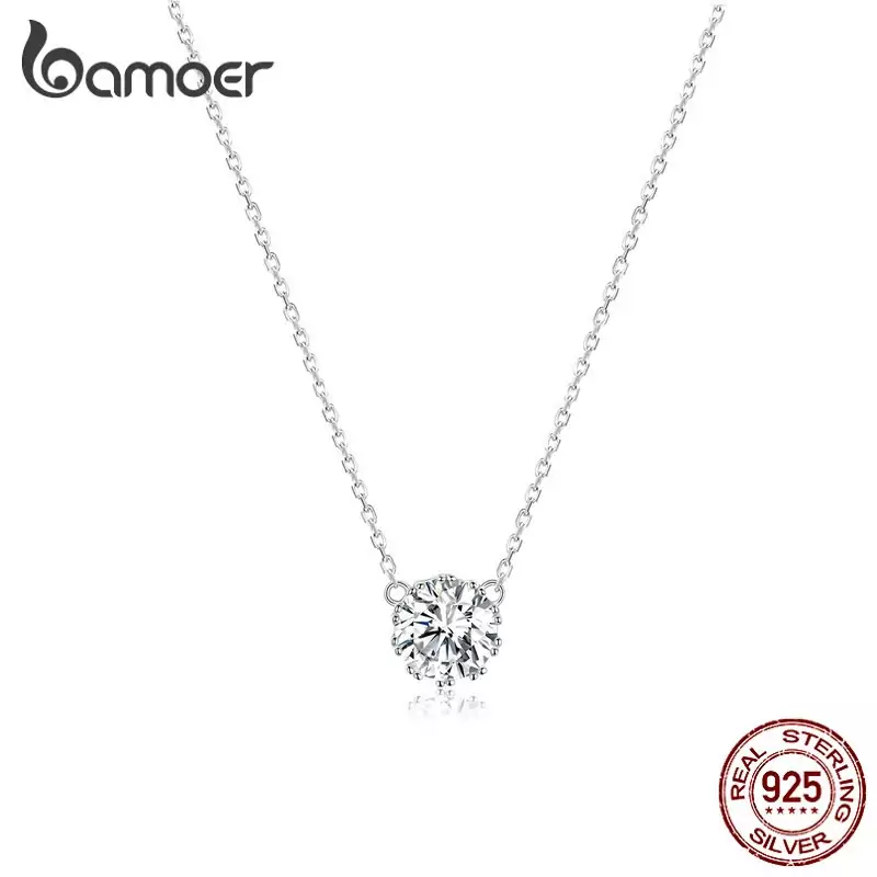 Collar de plata de ley Collar de plata de ley