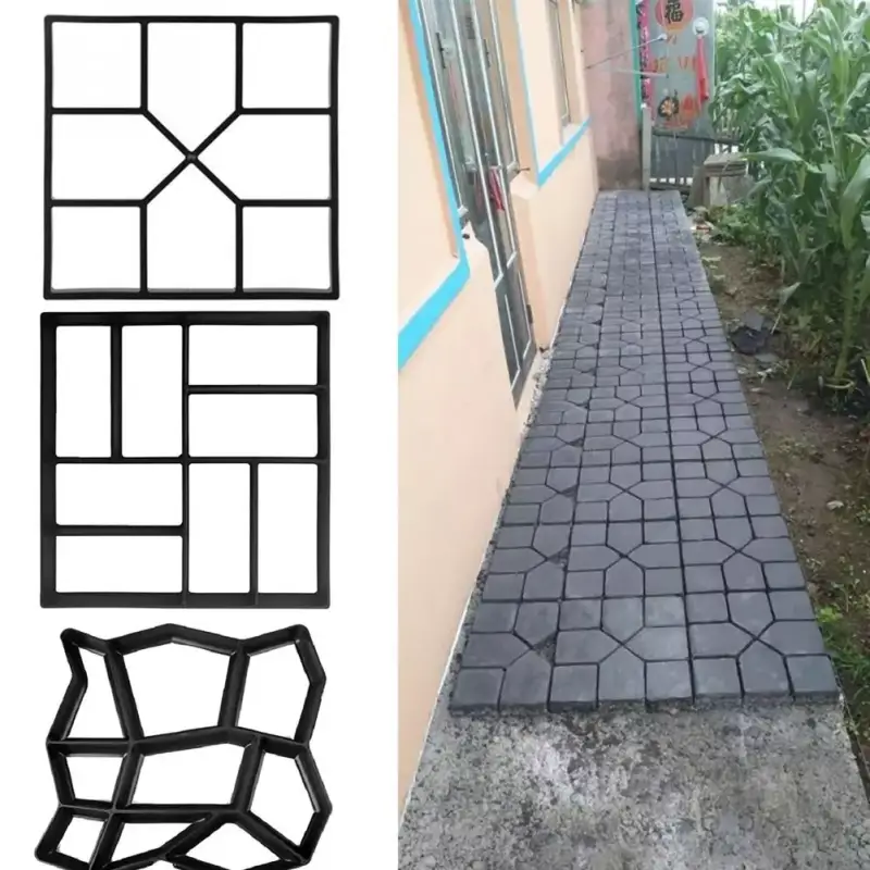 Molde de plástico para pavimentación Molde de plástico para pavimentación