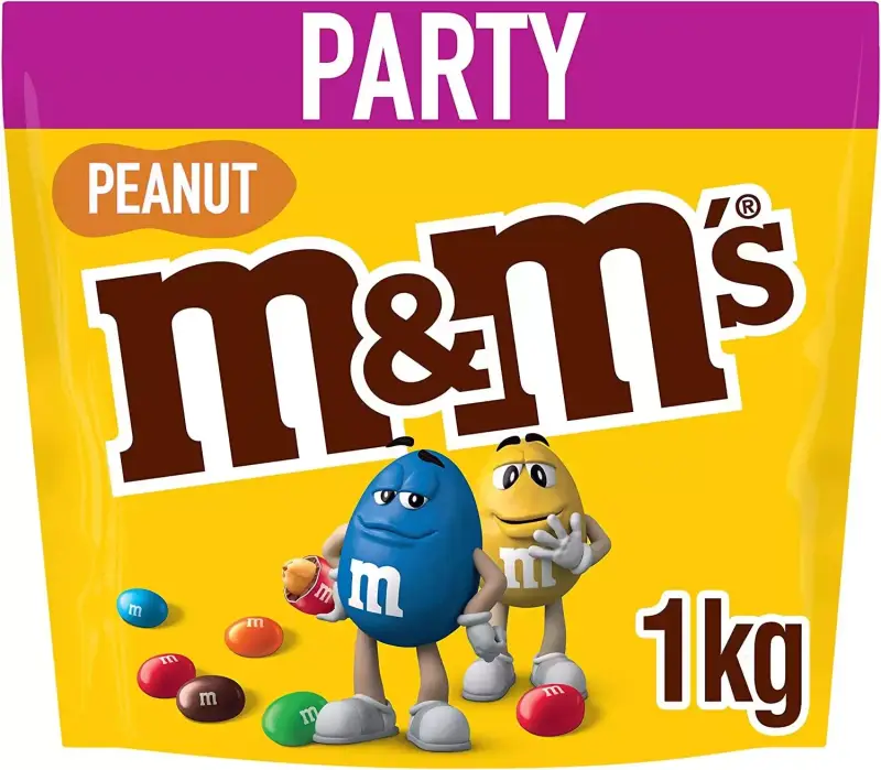 1 Kg de M&M Bolitas de cacahuete y chocolate con leche 1 Kg de M&M Bolitas de cacahuete y chocolate con leche