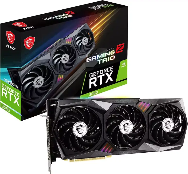 MSI GeForce RTX 3060 Gaming Z Trio 12GB MSI GeForce RTX 3060 Gaming Z Trio 12GB