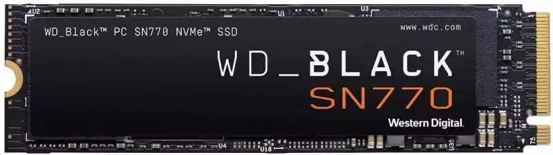 SSD WD Black SN770 1TB NVMe Gen4 SSD WD Black SN770 1TB NVMe Gen4