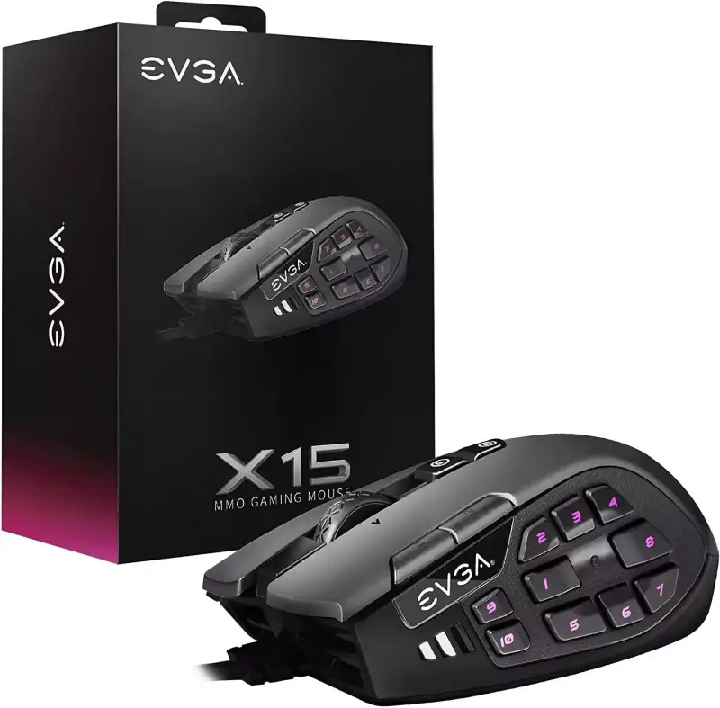 Ratón Gaming EVGA X15 MMO Ratón Gaming EVGA X15 MMO
