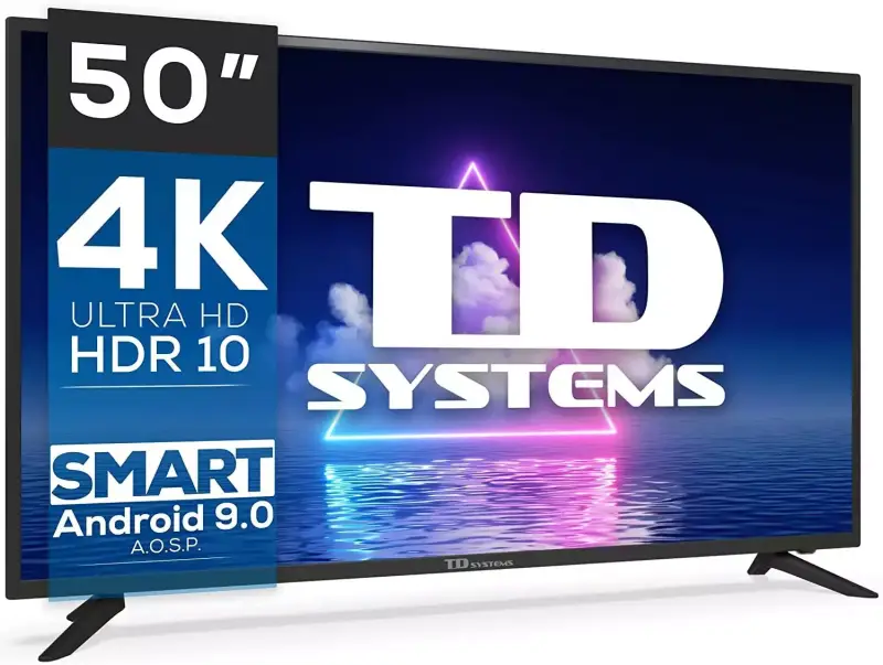 SmarTV TDSystems 50" 4K HDR10 SmarTV TDSystems 50" 4K HDR10